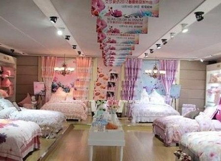 艾莎家纺180平米湖南娄底店正式开业